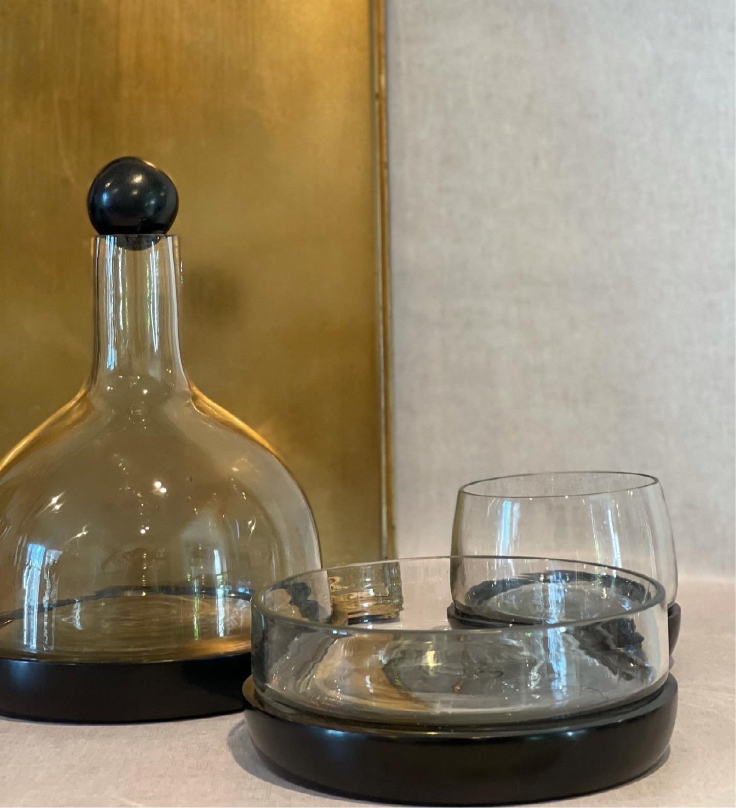 Marble Decanter Set