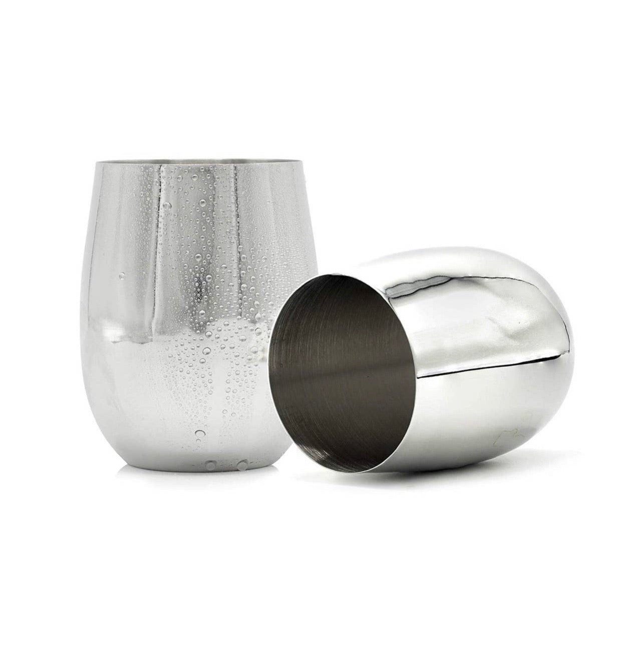 Stainless Steel Cup (Set Of 2)